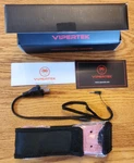 Vipertek Stun Gun Vts-979 Pink 500 Bv Hd Rechargeable Led Flashlight Disable Pin. Fixed Price $22.50.