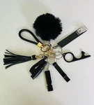 "8-piece Women's Safety Key Chain Set: Personal Protection & Convenience On The. Fixed Price $19.99.