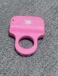 New Sting Ring Rechargeable Stun Gun 18m - Pink. Fixed Price $20.40.