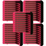 50 Safety Box Cutter Utility Knife Retractable Snap Off Razor Blade Neon Pink. Fixed Price $29.15.