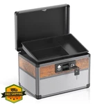 Glosen Medicine Lock Box, Security Locking First Aid Key Safe. Fixed Price $90.99.