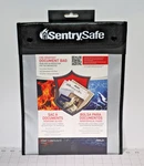 Fire And Water Resistant Bag With Zipper For Documents Sentrysafe Fbwlz0. Fixed Price $24.99.