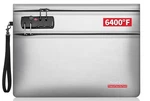 Noiposi 6400 Fireproof Document Bag With 12.6 X 9.5 Inches, Silver. Fixed Price $38.76.