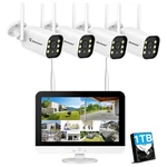Wireless Security Camera System Smart Color Night Vision Outdoor Wifi Cameras. Fixed Price $228.79.