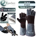 Handling Anti Bite Gloves Training Snake Cat Dog Pet Leather Safety Protective. Fixed Price $20.99.