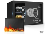 Patron 1.2 Cu Ft Fireproof Digital Home Safe W/ Keypad Shelf. Fixed Price $68.99.