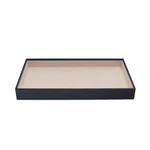 Wolf 1.5" Vault Standard Tray, Black - Stackable Vegan Leather Exterior + Anti. Fixed Price $69.99.