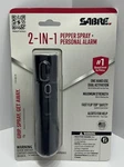 Sabre 2-in-1 Pepper Spray Flip Top 15g Navy Blue Uv Dye Wbuilt-in 130 Db Alarm. Fixed Price $14.99.