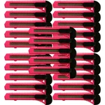 25 Safety Box Cutter Utility Knife Retractable Snap Off Razor Blade Neon Pink. Fixed Price $19.25.