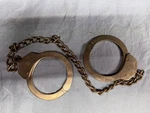 Vintage Leg Irons Ankle Shackles Heavy Steel Chain Collectible Taiwan. Fixed Price $44.99.