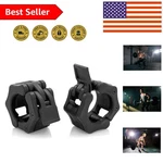 Innovative 2-inch Locking Barbell Collars For Perfect Weight Training Control. Fixed Price $35.99.