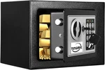 Tenamic Safe Box 0.23 Cubic Feet Electronic Digital Security Box, Keypad Lock Bo. Fixed Price $46.99.