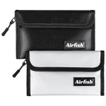 Airfish 2 Pack Fireproof Bag, 8 X 5 Ef Of Pk, Balck And Silver. Fixed Price $16.74.