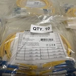 Lot Of 10x Legrand 810-ll7-009 3m Lc-lc 9/125 Os2 Duplex Single-mode Pvc Fiber. Fixed Price $37.00.
