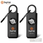 Two Byrna Banshee Personal Safety Alarms 130db + Carabiners Black Bm68450. Fixed Price $45.34.