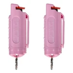 2 Police Magnum Pepper Spray .50oz Pink Molded Keychain Self Defense Protection. Fixed Price $12.95.
