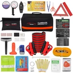 Vetoos Roadside Emergency Car Kit With Jumper Cables, Auto Vehicle Black. Fixed Price $56.84.
