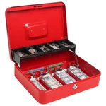Parrency Cash Box With Money Tray And Key Lock, Large Xlarge, K-red. Fixed Price $33.65.
