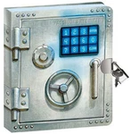 Peaceable Kingdom Vault Door 6.25" Lock And Key, Lined Page Diary For Kids. Fixed Price $16.89.