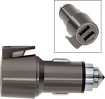 Smith & Wesson Vehicle Escape Tool Dual Usb Chargers Strap Cutter -. Fixed Price $19.80.