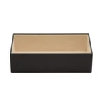 Wolf 4" Vault Deep Tray, Black - Stackable Vegan Leather Exterior + Anti-ta.... Fixed Price $147.07.