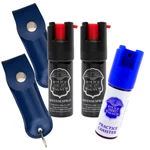 Police Magnum Pepper Spray 2 Pack 1/2oz Keychain B Holster Case W/practice. Fixed Price $15.99.