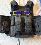 Rma Armament Tactical Plate Chest Armor, Adjustable Nylon Polyethylene, Black. Fixed Price $475.00.
