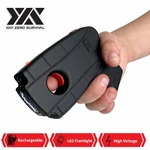 Dzs 10 Million Volt Rechargeable Pistol Grip Stun Gun With Led Light/safety Pin. Fixed Price $26.99.