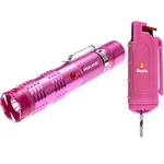 Police Stun Gun Burn Pepper Spray Combo For Self Defense M12 Pink. Fixed Price $18.95.