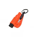 Keychain First Aid Window Breaker Strap Cutter Orange Vehicle Security Key. Fixed Price $23.48.