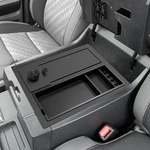 Center Console Storage Gun Safe Box With Tray & Led For 2014-2021 Toyota Tundra. Fixed Price $155.98.
