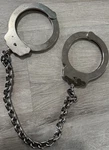 Vintage Peerless Leg Irons, Cuffs. Fixed Price $39.00.