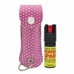 Pink Women Personal Defense Oc 18% Pepper Spray 1/2 Oz With Ring Case. Fixed Price $7.99.