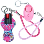 Pepper Spray Keychain With Alarm Personal Saver Wild Pink /pink. Fixed Price $18.99.