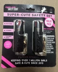 Refillable Super-cute Safety Stuff Pepper Spray Black Glitter Key Chain. Fixed Price $20.99.