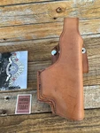 Vintage Tex Shoemaker Brown Leather Paddle Holster For Jp4 Pepper Gun Piexon. Fixed Price $224.00.