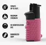 Pepper Spray & Flashlight Combo - Pink Light 'em Up Self Defense Guard Dog. Fixed Price $12.99.
