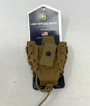 High Speed Gear Hsgi Kydex Handcuff Taco Pouch Coyote Brown U-mount. Fixed Price $31.49.