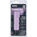 Sabre Pepper Spray With Finger Grip And Key Ring Purple 25 Bursts 10-foot Range. Fixed Price $14.89.