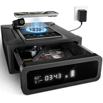 Xdeer Biometric Gun Safe For Handgun Nightstand Smart Safes Wireless Charging. Fixed Price $235.06.