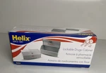 New Helix Lockable Drugs Cabinet 2 Keys Mountable Safe 11.25" X 4.75". Fixed Price $19.99.