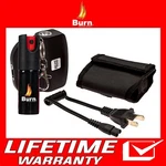 Police Stun Gun Burn Pepper Spray Combo For Self Defense 519 Black. Fixed Price $15.95.