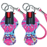 Pepper Spray Keychain Collection From Personal Saver (wild-pink)combo Pack. Fixed Price $18.99.