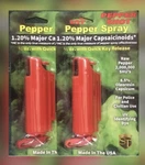 2) Pk 1/2 Oz Keychain Police Pepper Spray Self Defense Security Women Protection. Fixed Price $17.98.
