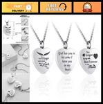 3 Pack Heart Urn Necklace For Ashes, Cremation Jewelry, Stainless Steel Keepsake. Fixed Price $51.99.