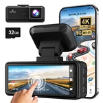 Redtiger 5g Wi-fi Uhd 4k Dash Cam Front,3.18'' Touch Screen Camera For Cars. Fixed Price $114.99.