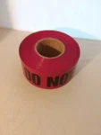 Empire "do Not Enter" Barricade Tape, Red/black, 3" X 1,000ft (eml11081). Fixed Price $10.10.