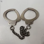 Smith & Wesson M1900-1 Leg Irons Chain Restraints Made In Usa Nickel Finish. Fixed Price $49.99.
