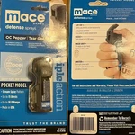 Pocket Model Mace Pepper Spray Triple Action Black Key Chain Convenient And Safe. Fixed Price $32.88.