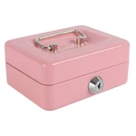 Xydled Locking Steel Mini Cash Box With Removable Coin Tray And Small, Pink. Fixed Price $18.97.